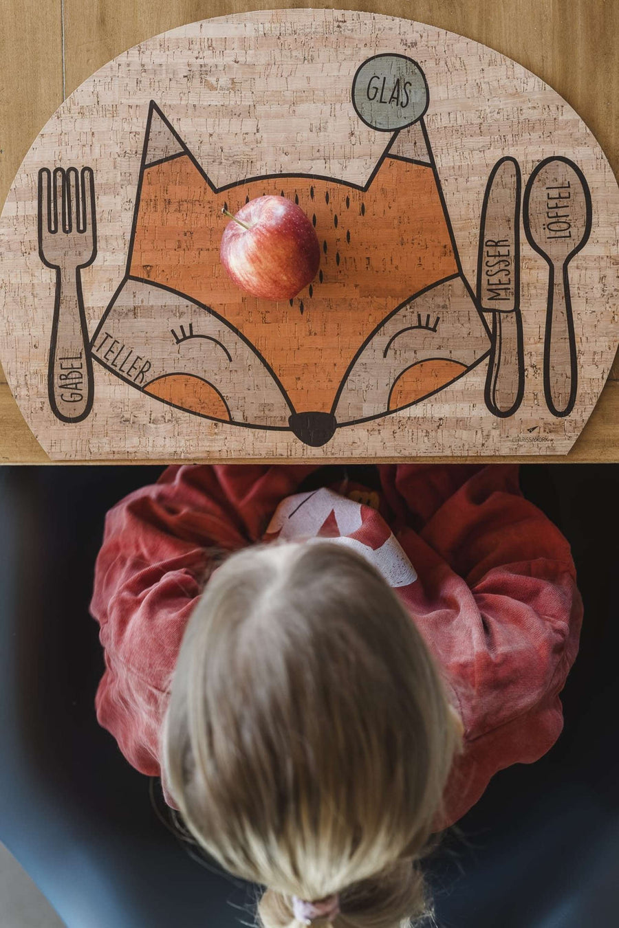 Children's Placemat Dreaming Fox