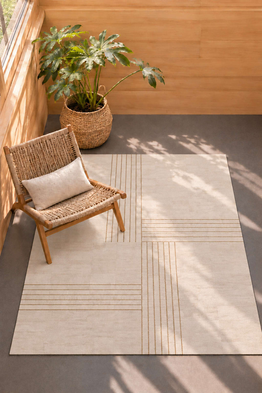 Kork Teppich Japan Zen