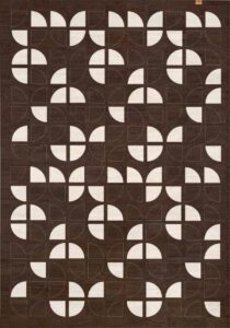 Carpet rectangular_retro dream_brown-01