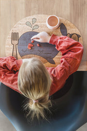 Children's Placemat Singing Whale