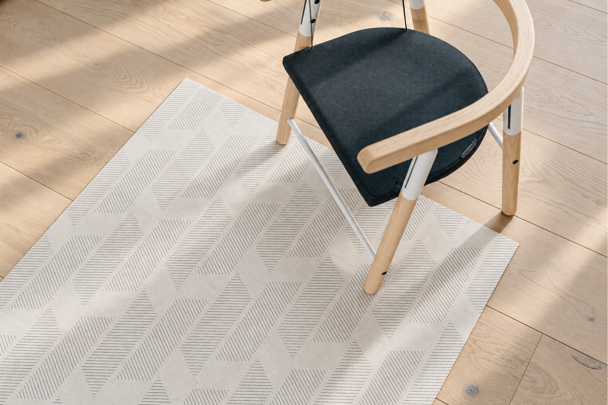 Kork Kinderteppich Broken Stripes