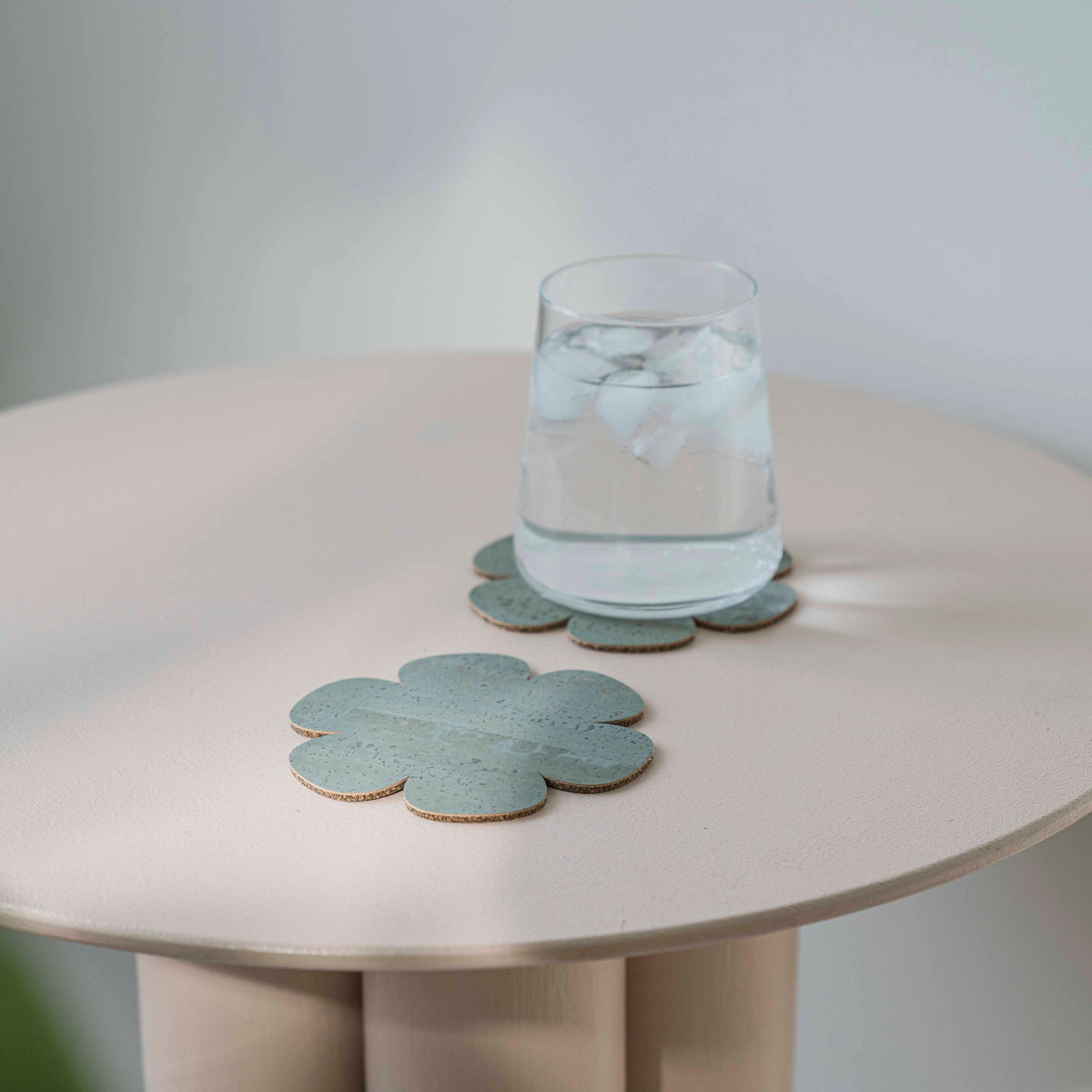 6er Set Glasuntersetzer Bloom