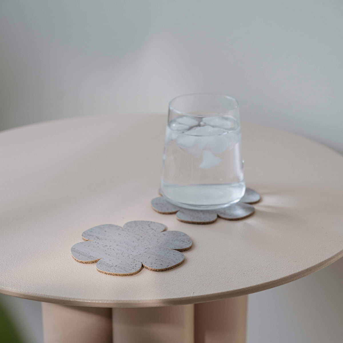 6er Set Glasuntersetzer Bloom
