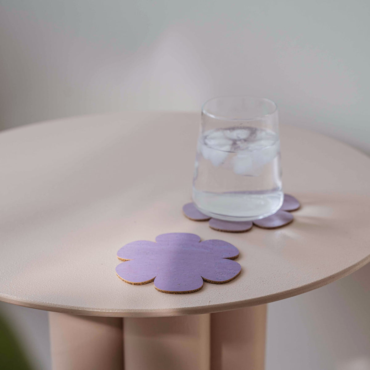 6er Set Glasuntersetzer Bloom