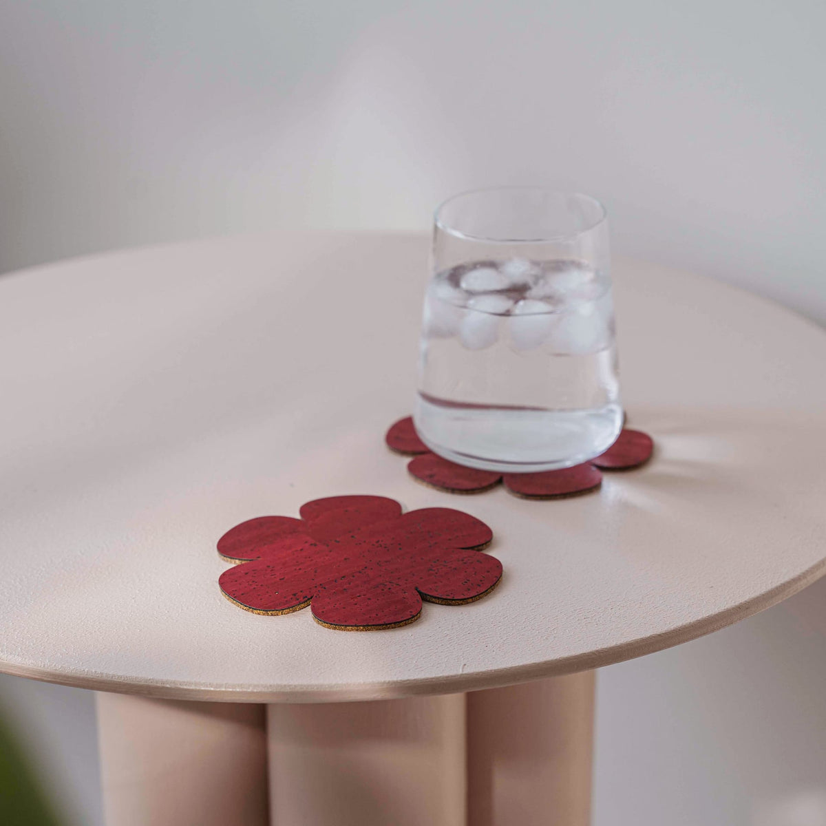 6er Set Glasuntersetzer Bloom