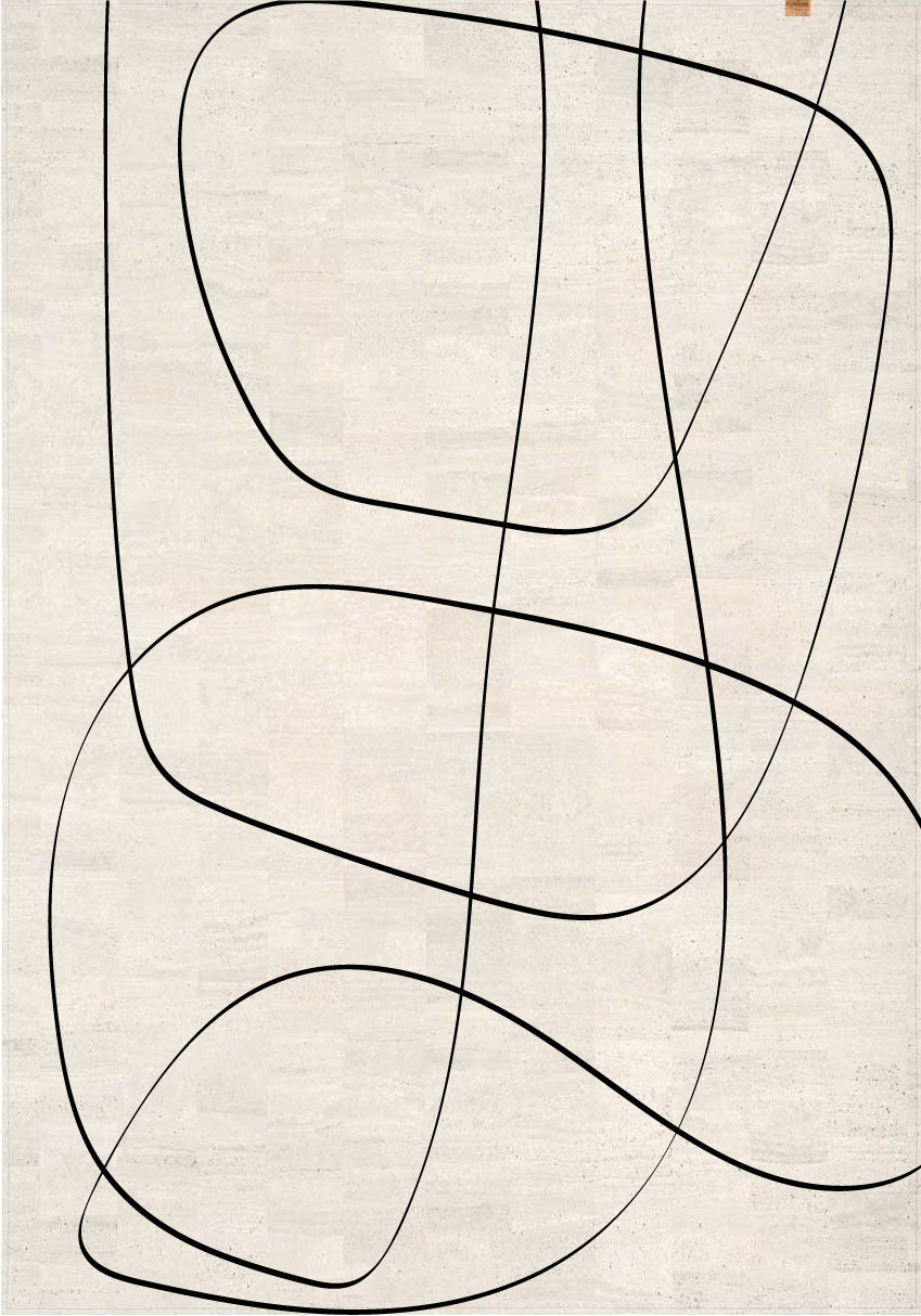 Kork Teppich Curved Slope