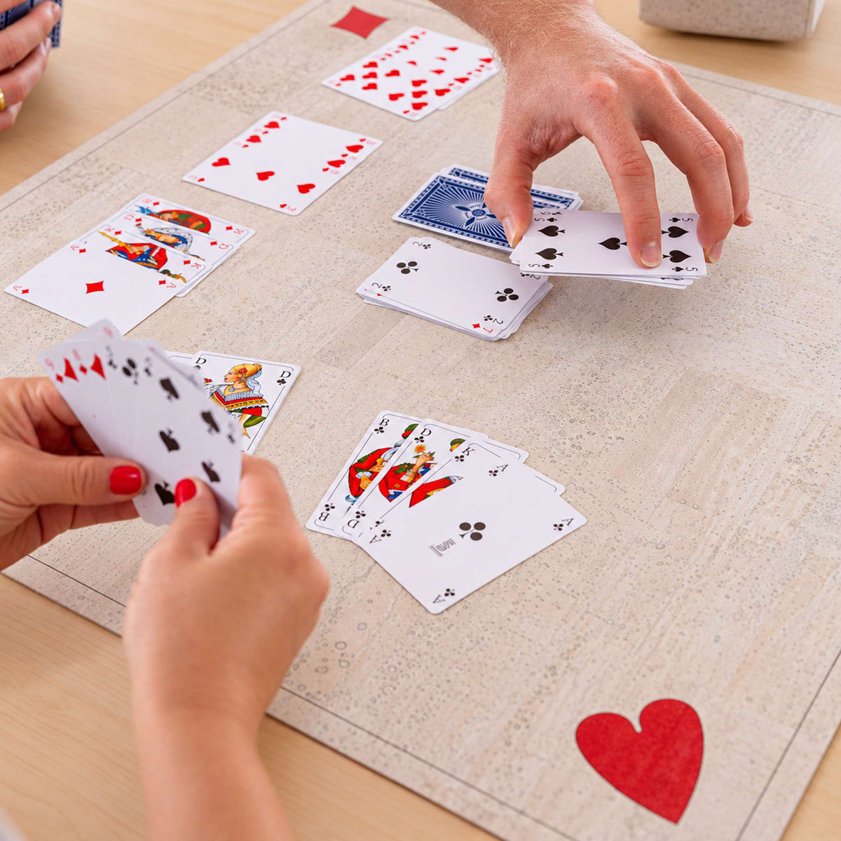 Kartenspiel-Unterlage Lucky