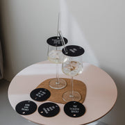 6er Set Glasabdeckung Cheers