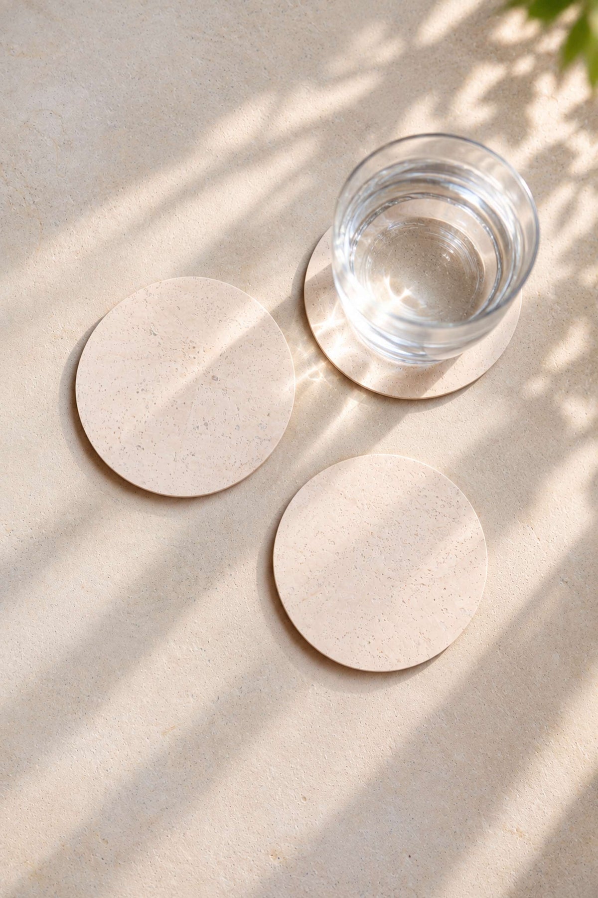 6er Set Kork Glasuntersetzer