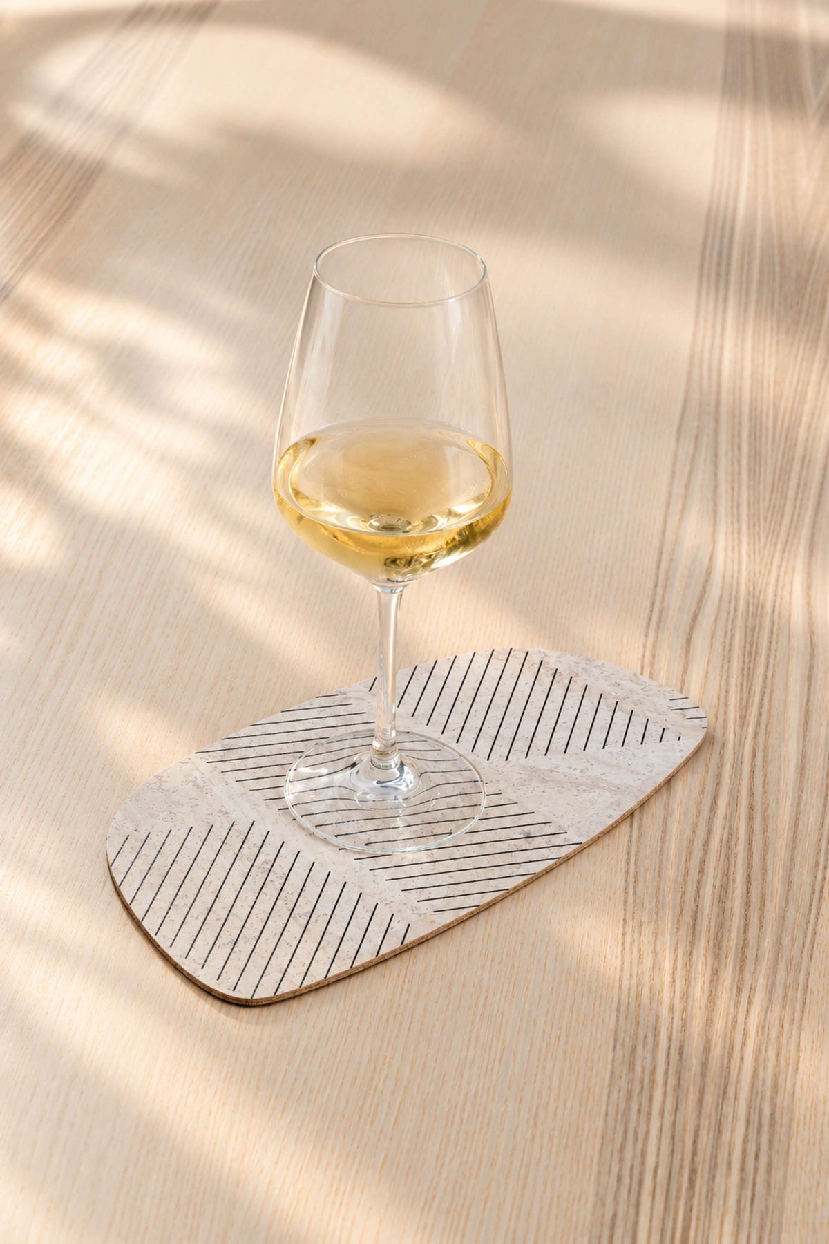Coaster Drop Broken Stripes
