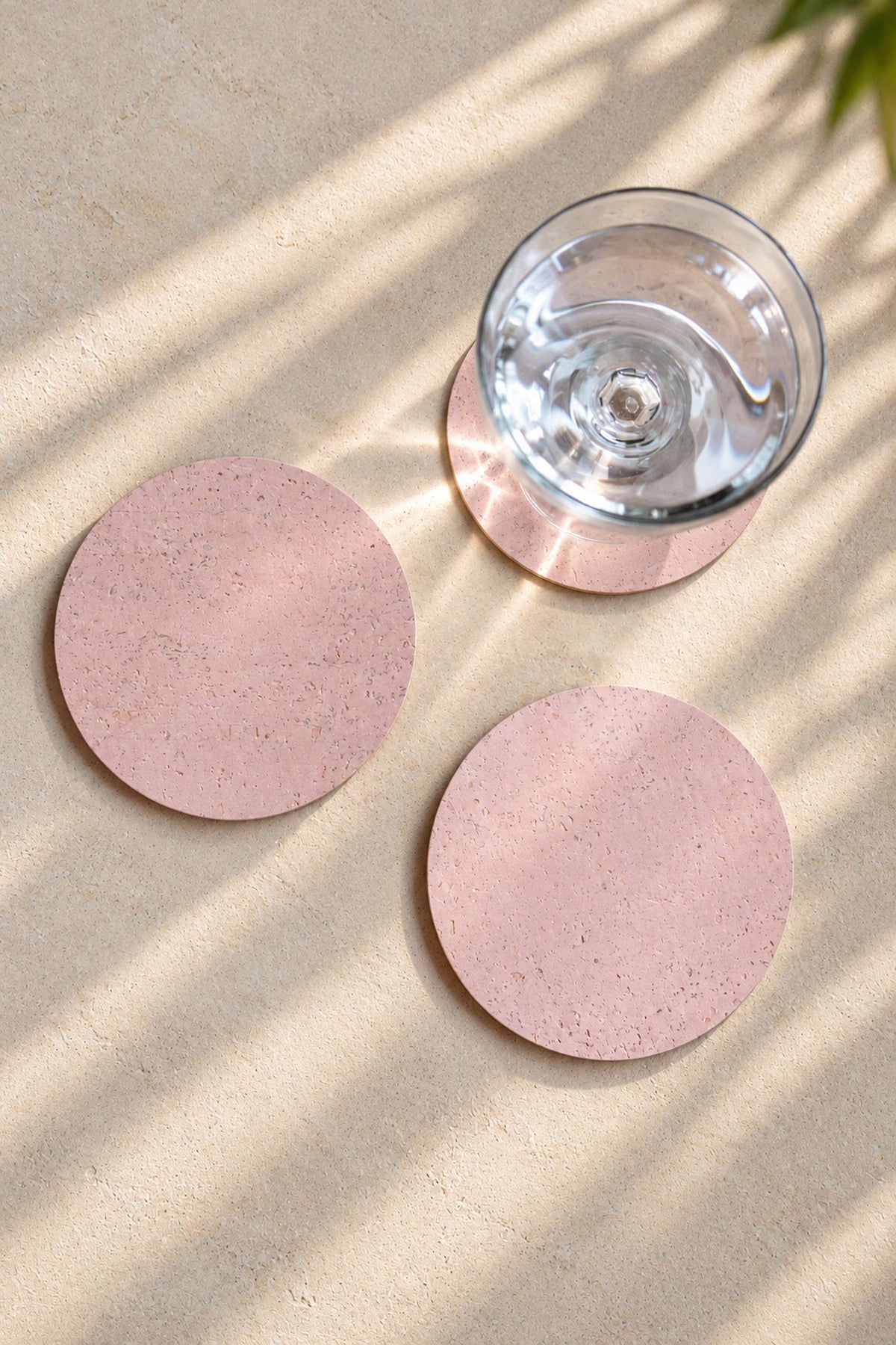 6er Set Kork Glasuntersetzer