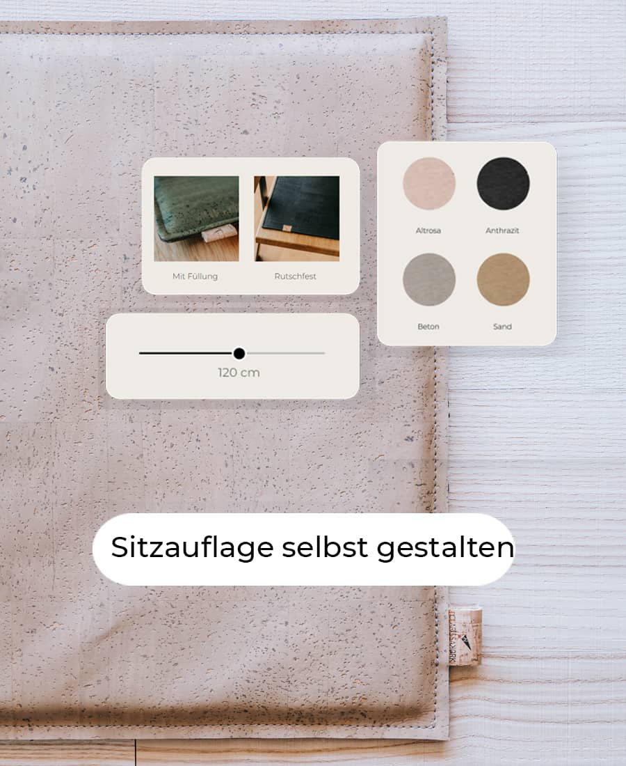 Sitzauflagen Konfigurator