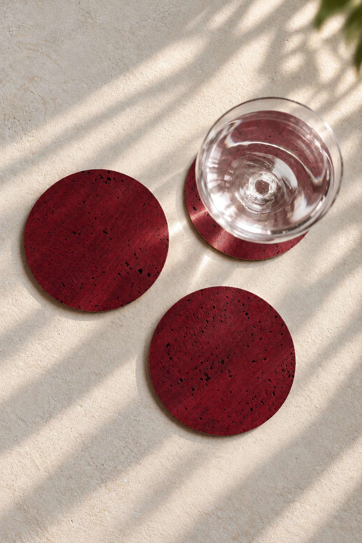 6er Set Glasuntersetzer Bloom