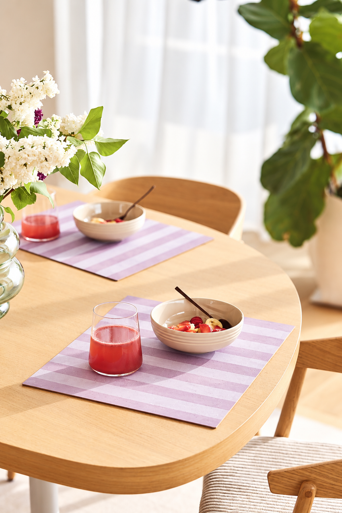 Streifentischset Dinara