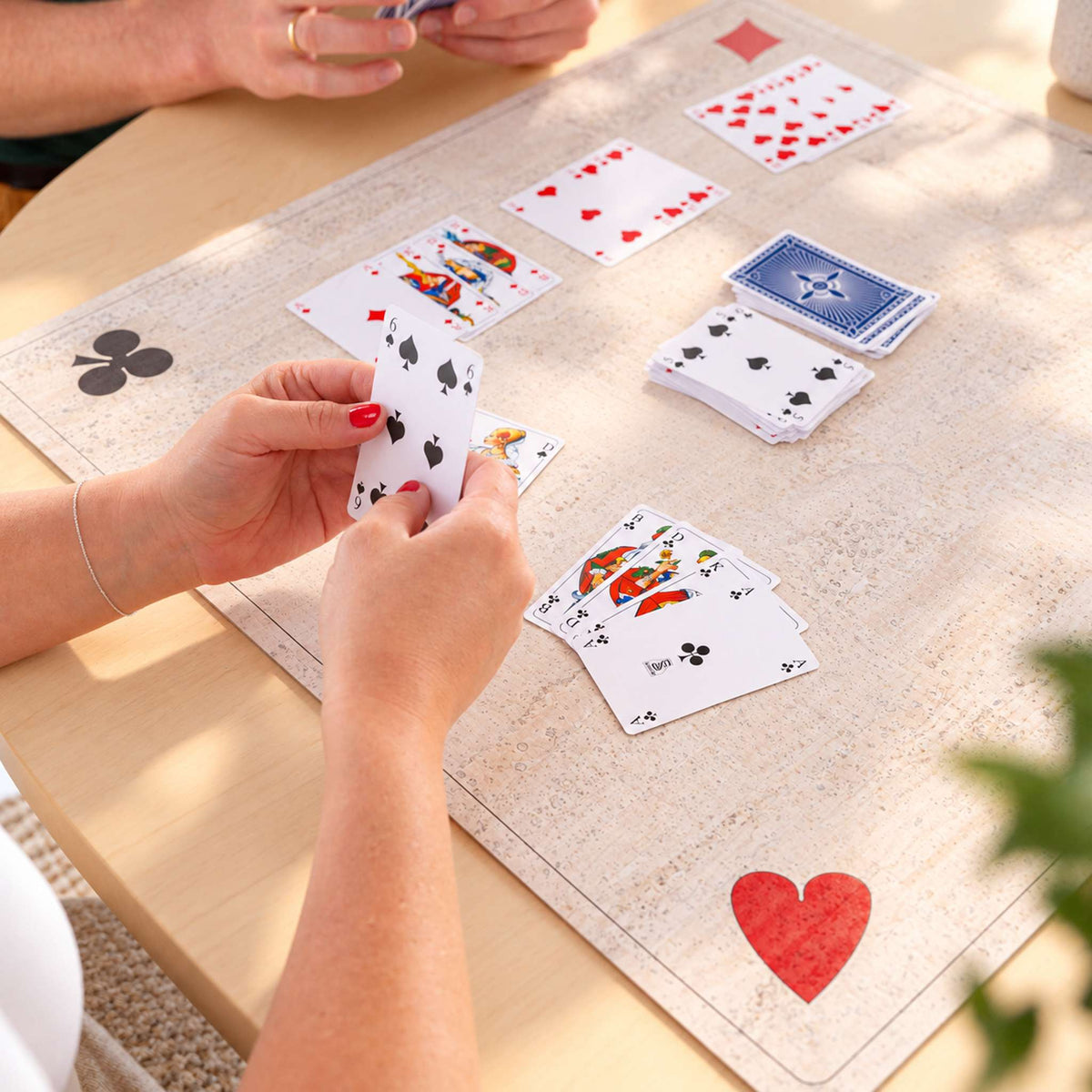 Kartenspiel-Unterlage Lucky