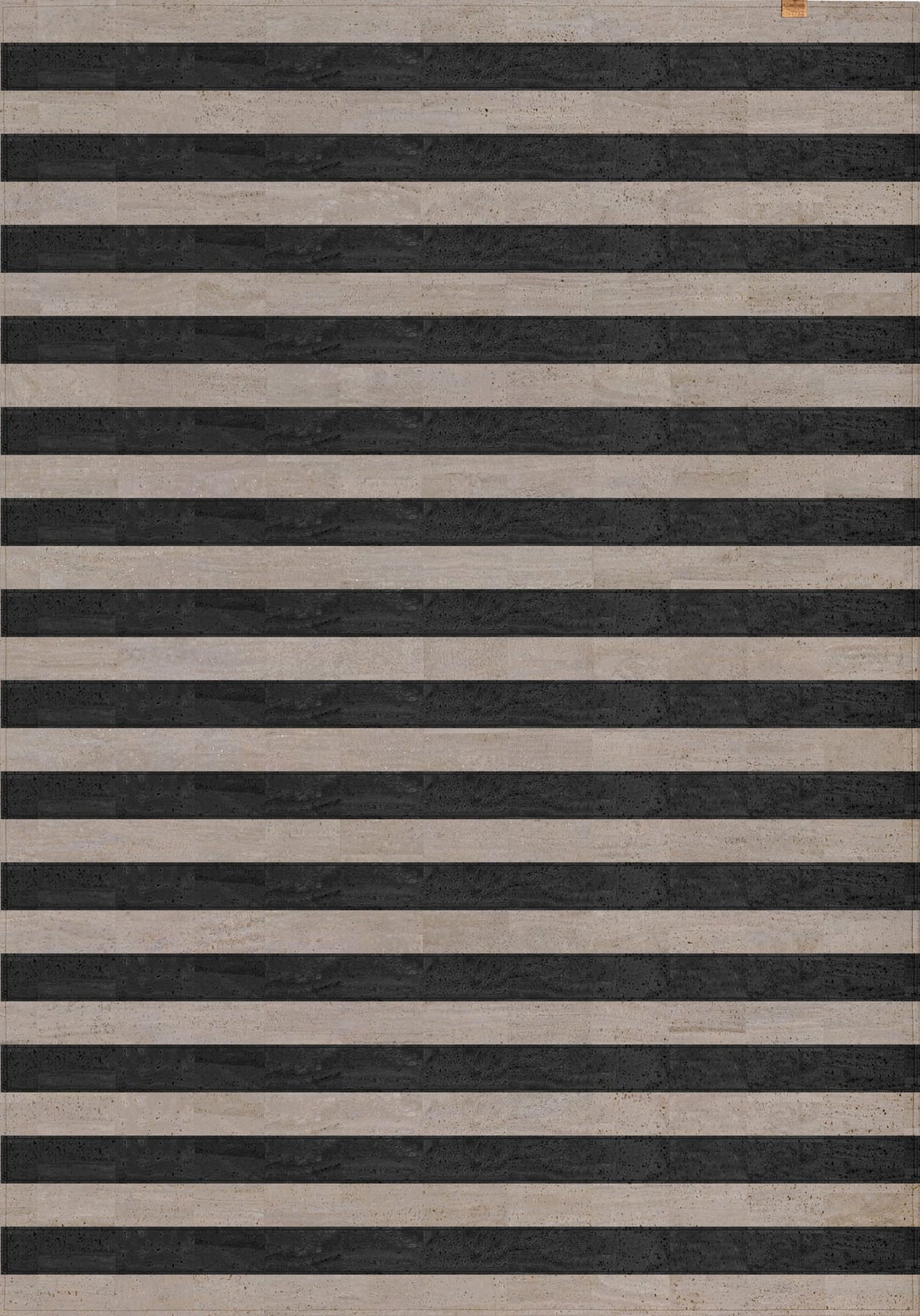 Kork Teppich Calming Stripes