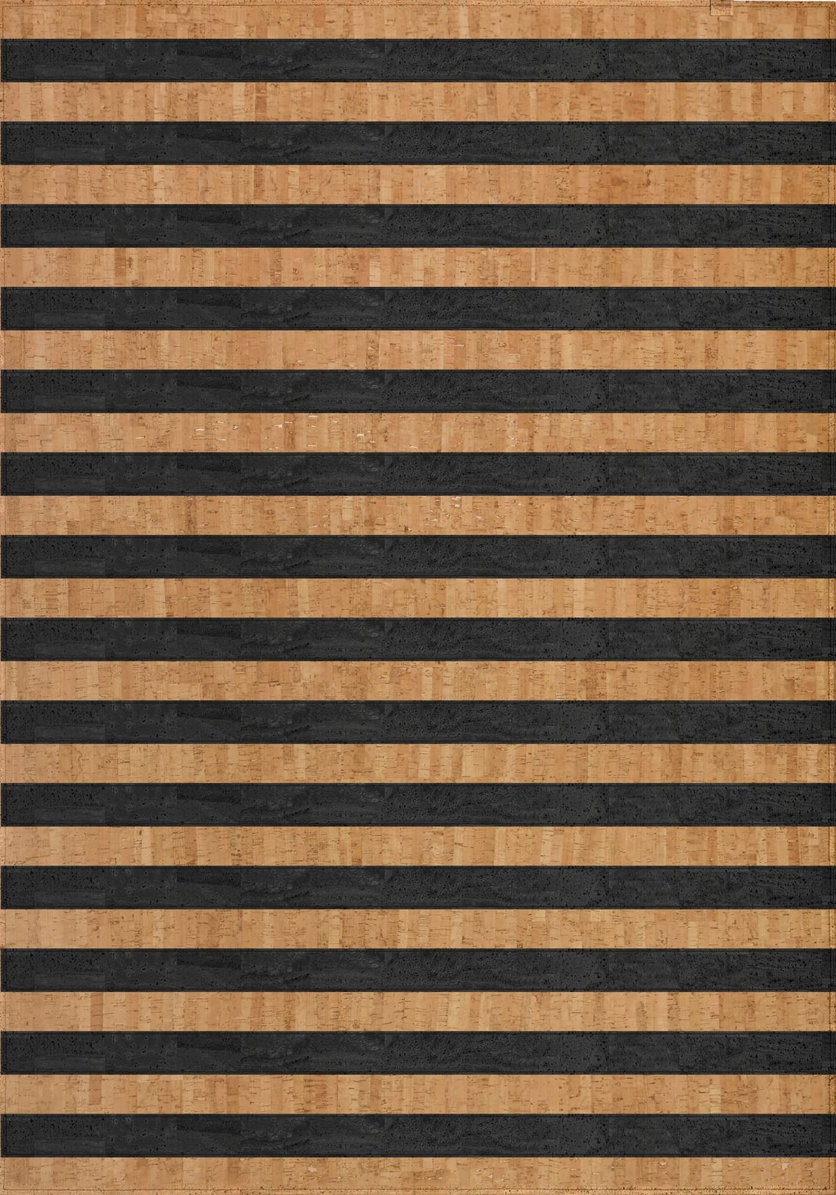 Kork Teppich Calming Stripes