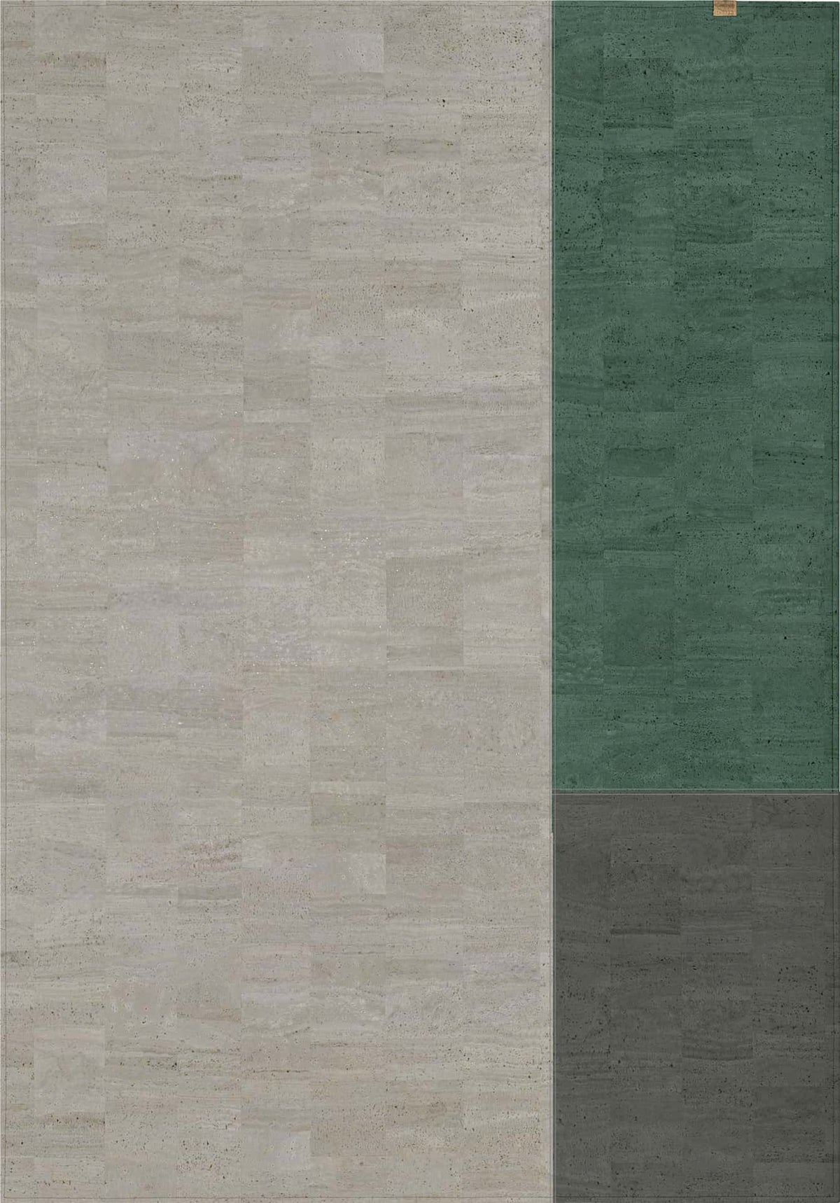 Kork Teppich Pure Mondrian