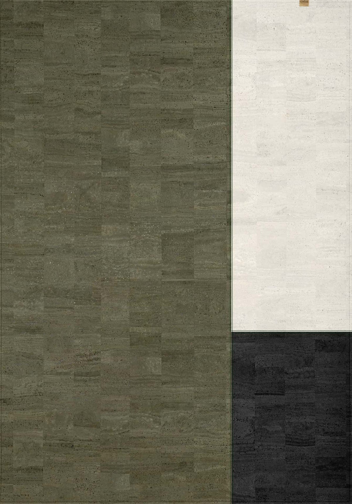 Kork Teppich Pure Mondrian