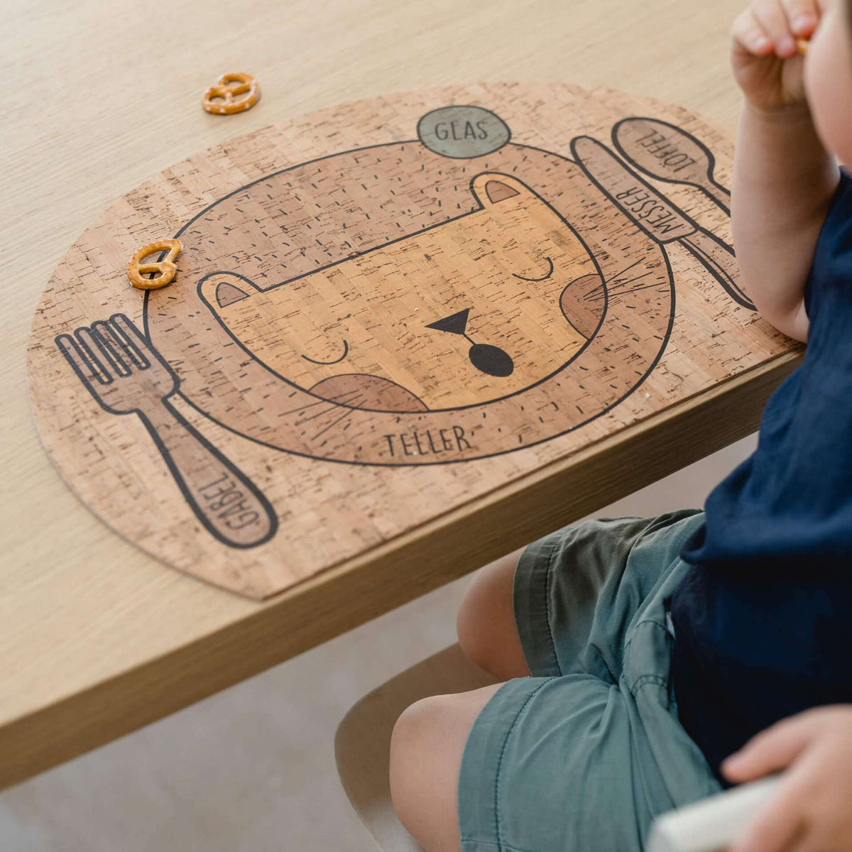 Children's Placemat Chilling Lion