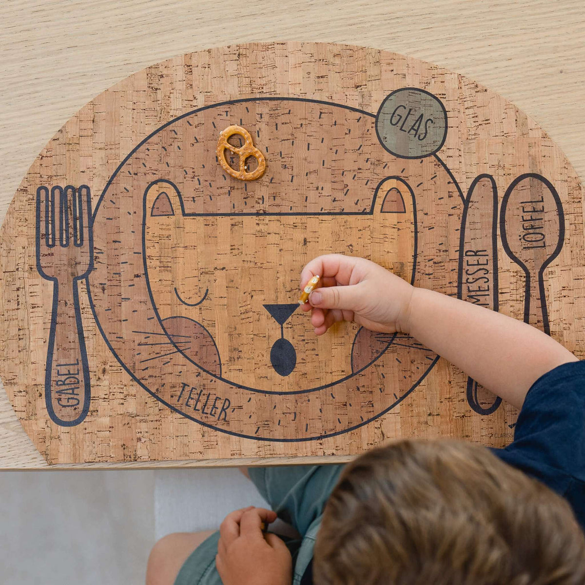 Children's Placemat Chilling Lion