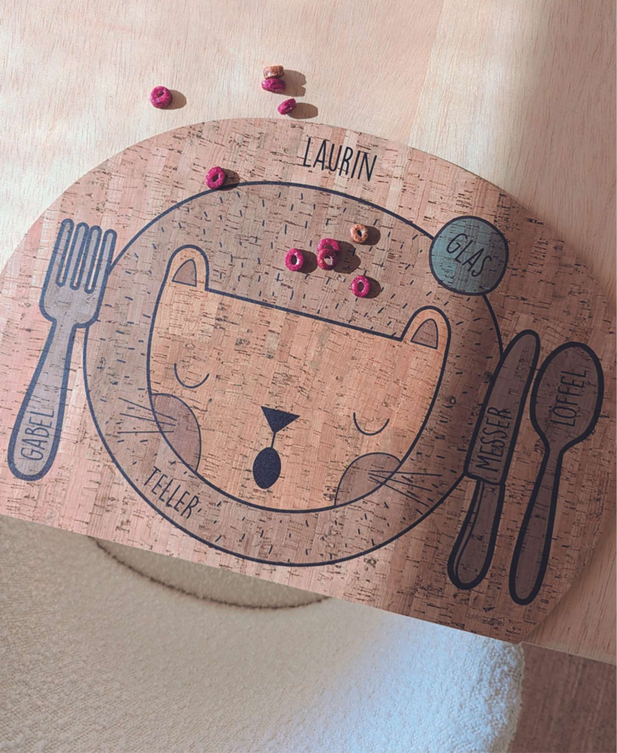 Children's Placemat Chilling Lion