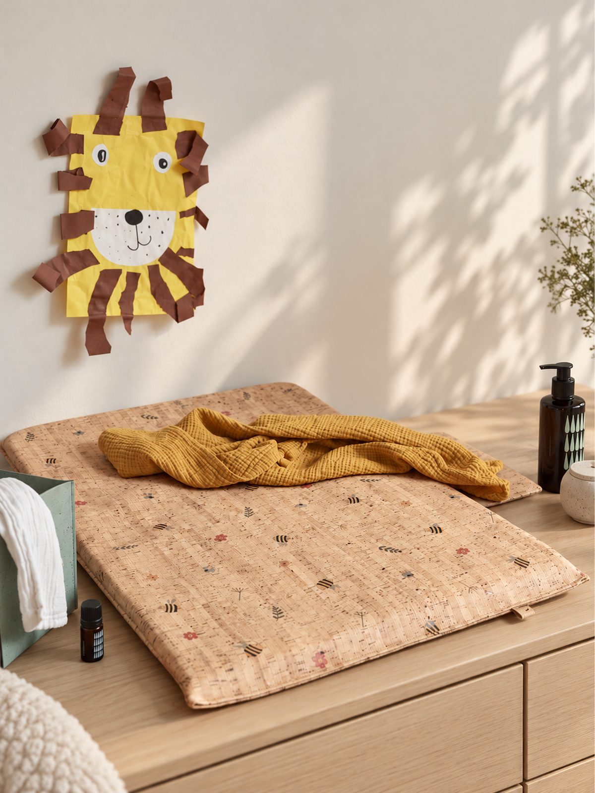 Kork Wickelauflage Eifrige Bienen