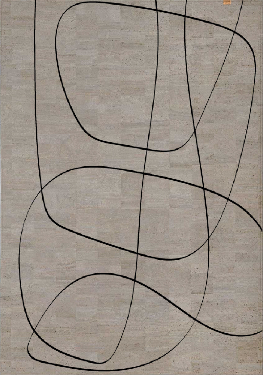 Cork Rug Curved Slope