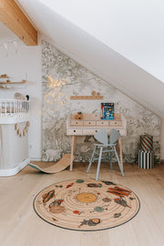Cork children's rug Up To Space