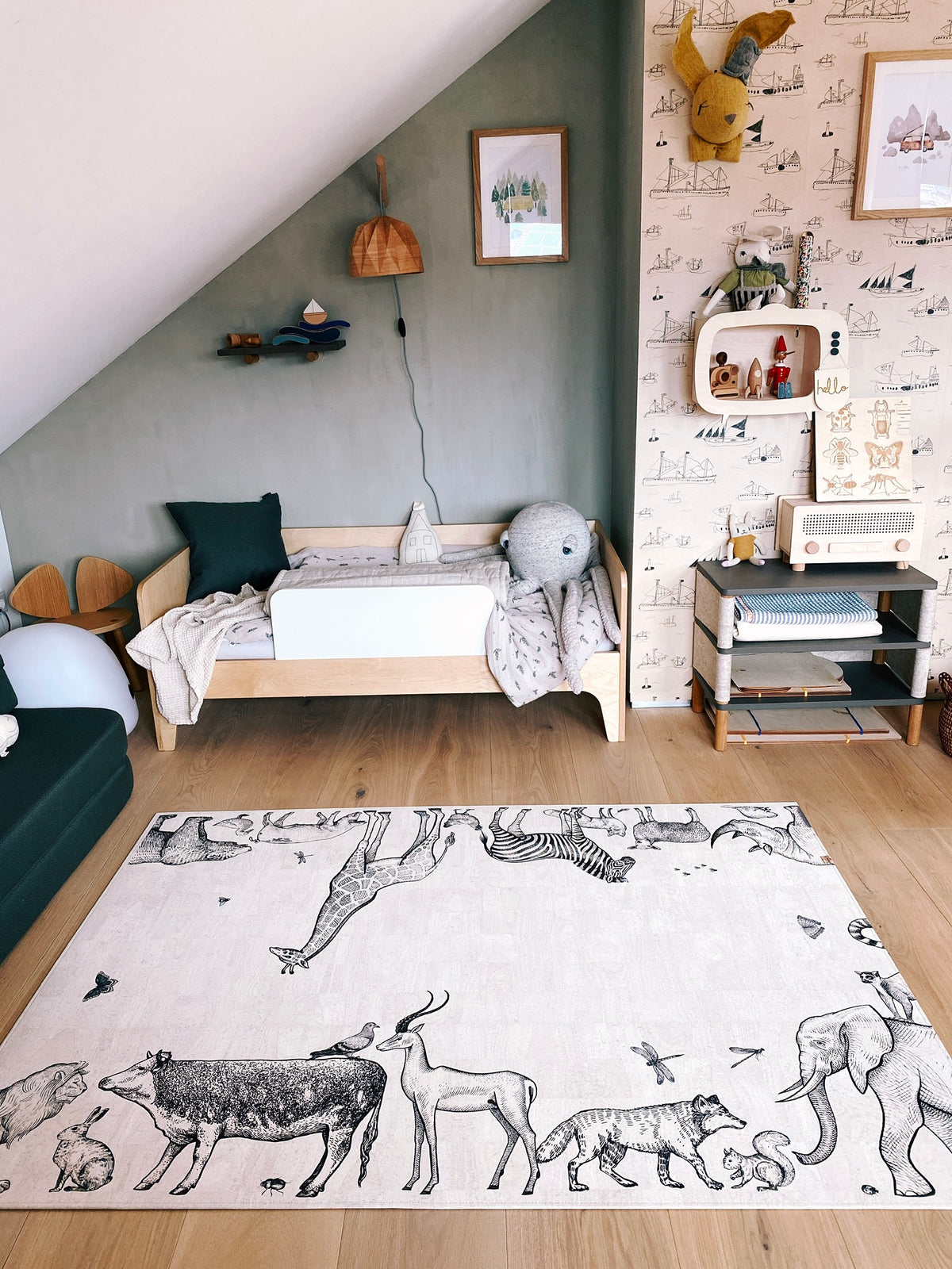 Kork Kinderteppich Arche Noah