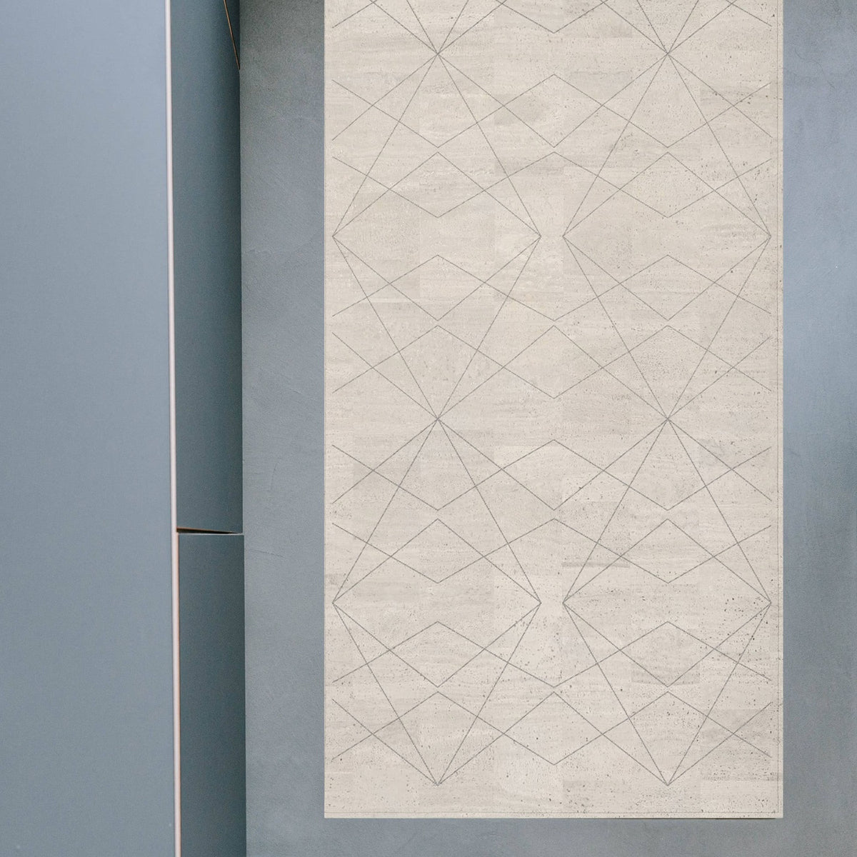 Cork Rug Minimal Sixties