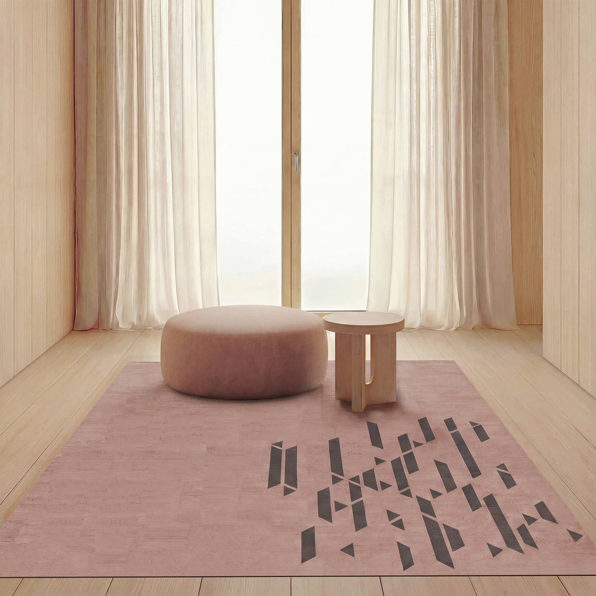 Cork Rug Hello Origami