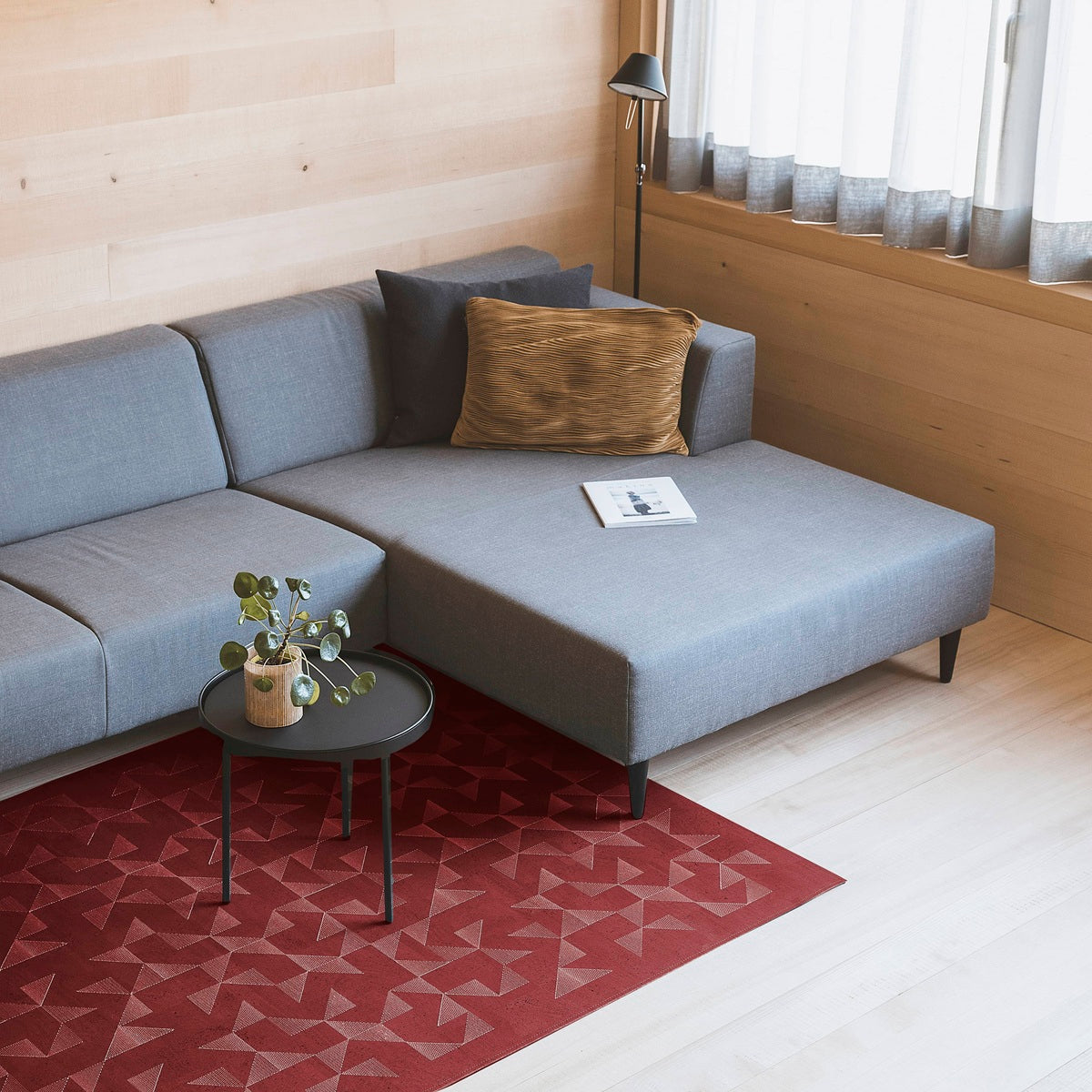 Kork Teppich Wild Triangle