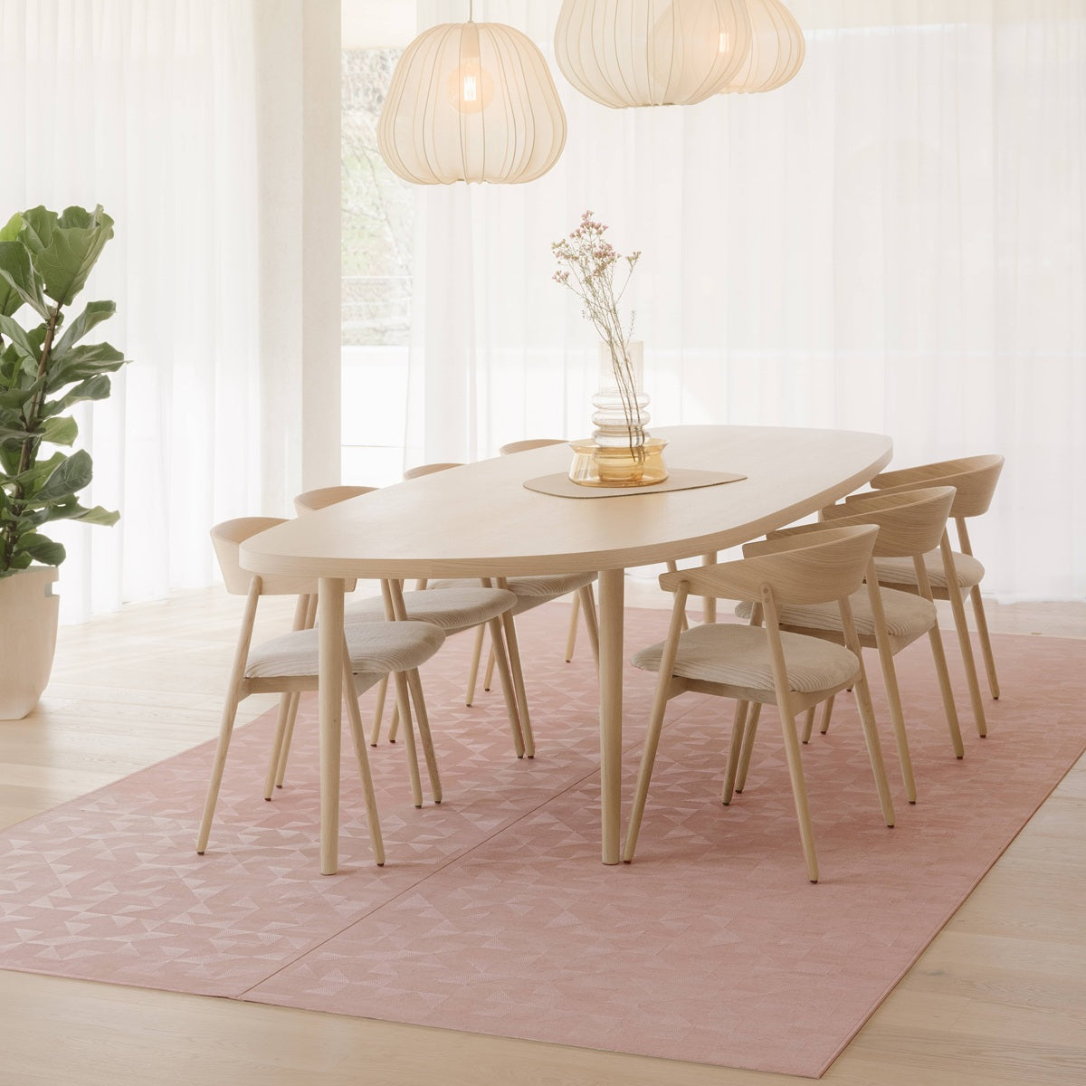 Kork Teppich Wild Triangle
