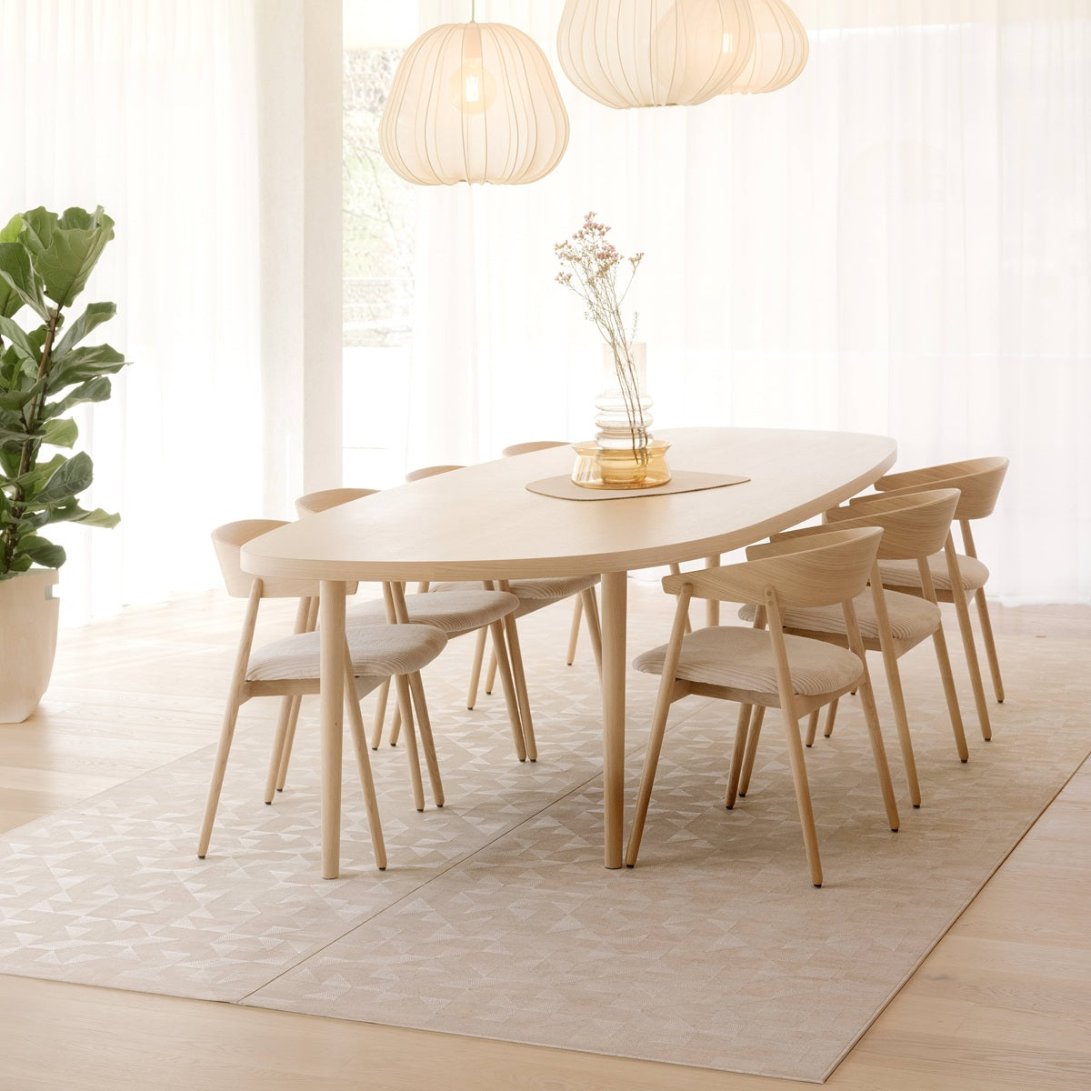 Kork Teppich Wild Triangle