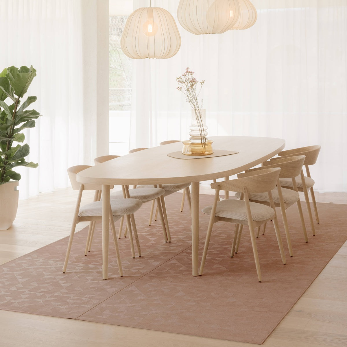 Kork Teppich Wild Triangle